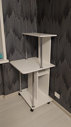 Компьютерный стол КСТ-12 белый фото покупателя 37