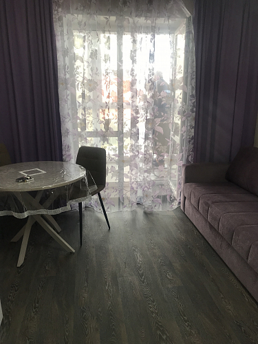 Деревянный стол Diamond Тип 3 чёрный муар / ателье темное глянец фото покупателя 1