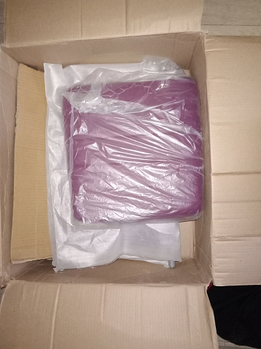 Стул на металлокаркасе DC2-001 green / orange фото покупателя 18