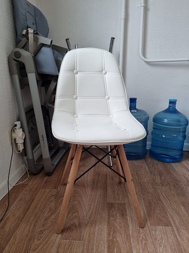 Деревянный стул Kvadro white фото покупателя 9