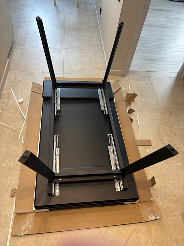 Керамический стол Норман 120(180)х80 shakespeare black / черный фото покупателя 23