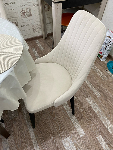 Стул на металлокаркасе Kora black / gray фото покупателя 176