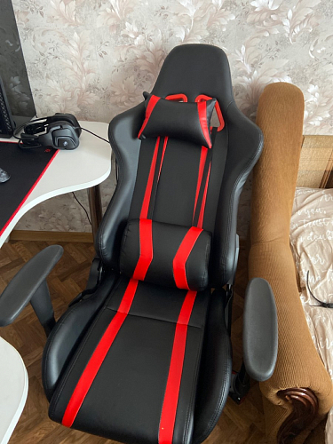 Компьютерное кресло Blok light blue / black фото покупателя 33