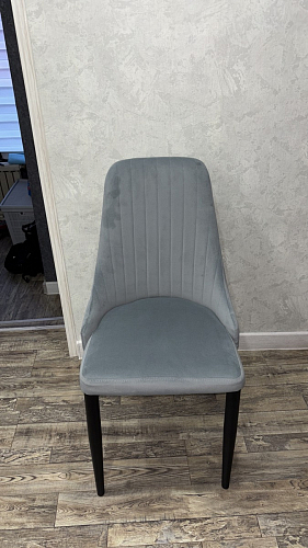 Стул на металлокаркасе Kora black / gray фото покупателя 410