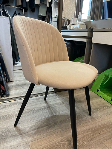 Стул на металлокаркасе Gabi gray / black фото покупателя 138