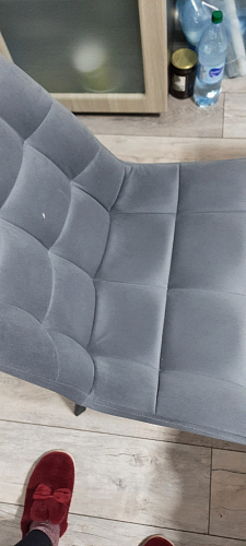 Стул на металлокаркасе Челси К бирюзовый / черный фото покупателя 246