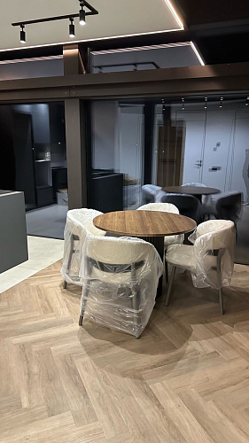 Стол Барел 100 черный / черный фото покупателя 15