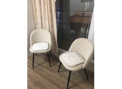 Стул на металлокаркасе Gabi gray / black фото покупателя 666