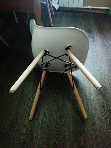 Пластиковый стул Eames PC-015 желтый фото покупателя 295