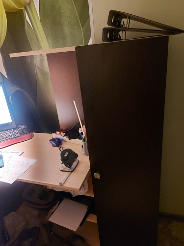 Письменный стол Квартет-6 белый фото покупателя 45