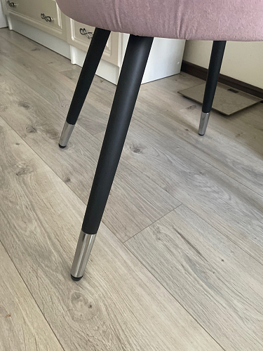 Стул на металлокаркасе Gabi 1 line light blue / black фото покупателя 68