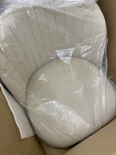 Стул на металлокаркасе Gabi latte / gold / black фото покупателя 877