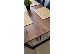 Деревянный стол Лота Лофт 120(160)х75 черный матовый / бетон светлый фото покупателя 434