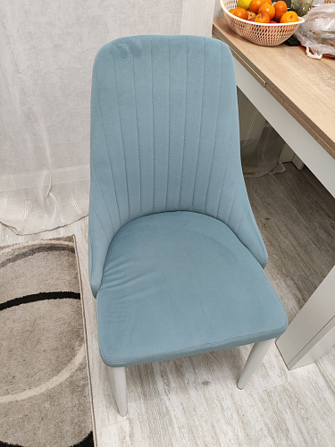 Стул на металлокаркасе Kora gray / black фото покупателя 416