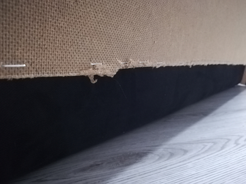 Диван Меркурий 140 коричневый микровельвет / бежевая экокожа фото покупателя 2