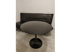 Стеклянный стол Tulip 90 black фото покупателя 8