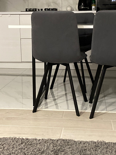 Комплект стульев Чилли 4 шт темно-серый / черный фото покупателя 38