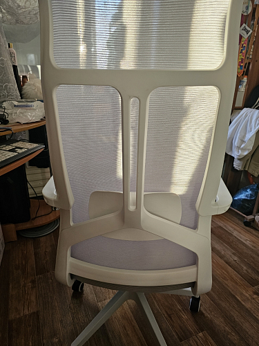 Компьютерное кресло Tilda light gray / white фото покупателя 1