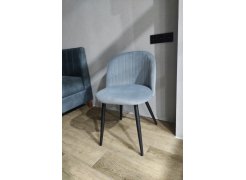 Стул на металлокаркасе Gabi 1 light purple / black фото покупателя 856