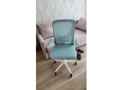 Компьютерное кресло Konfi blue / white фото покупателя 307