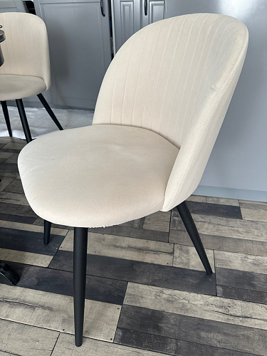 Стул на металлокаркасе Gabi 1 light purple / black фото покупателя 42