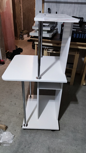 Компьютерный стол КСТ-12 белый фото покупателя 17