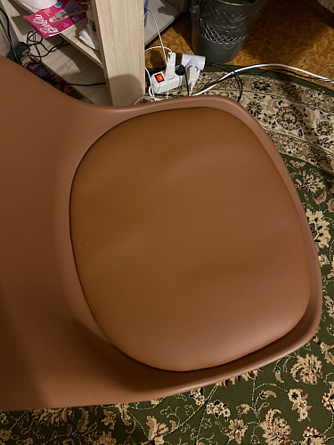 Компьютерное кресло Kolin cappuccino / chrome фото покупателя 101