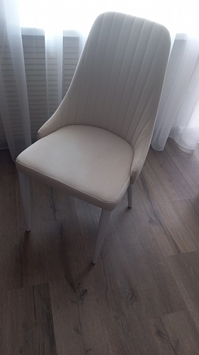 Стул на металлокаркасе Kora green / black фото покупателя 277