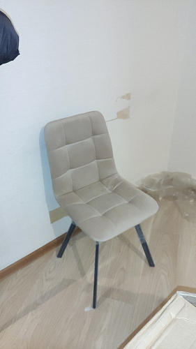 Стул на металлокаркасе Чилли бирюзовый / черный фото покупателя 1136