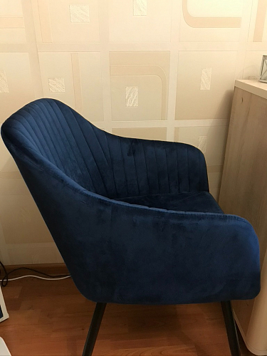 Стул на металлокаркасе Slam dark beige фото покупателя 89