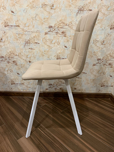 Стул на металлокаркасе Чилли черный / зеленый фото покупателя 720