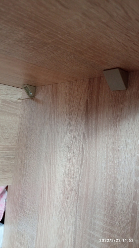 Стол письменный Kiwi белый  - Уцененный экземпляр фото покупателя 62