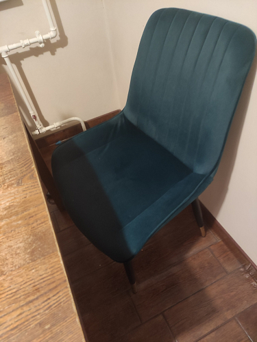 Стул на металлокаркасе Seda 1 latte / black / gold фото покупателя 10