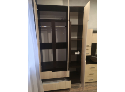 Шкаф Гавана двухстворчатый венге / дуб молочный фото покупателя 3