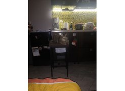 Барный стул Лофт кожзам темно-серый / черный матовый фото покупателя 69