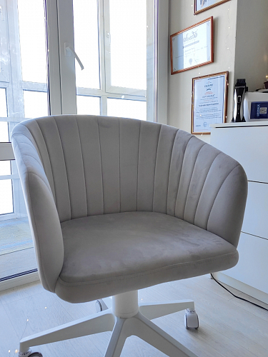 Компьютерное кресло Тибо 01 светло-коричневый / черный фото покупателя 16