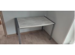 Стол Центавр 120(160)х70х75 файерстоун / черный матовый фото покупателя 1