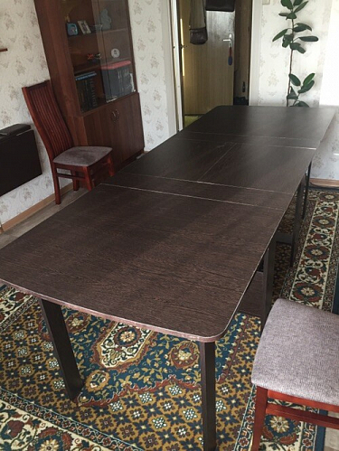 Стол обеденный раздвижной СтК7 венге фото покупателя 247