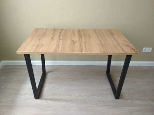 Стол Лота Лофт 120 25 мм сабия / белый матовый фото покупателя 558