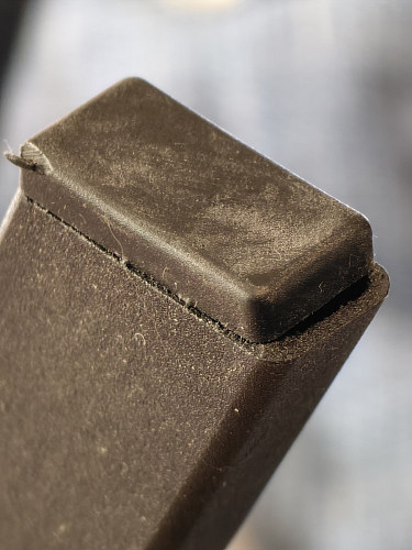 Стул на металлокаркасе Чилли К светло-серый велюр / черный каркас фото покупателя 431