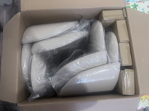 Стул на металлокаркасе Gabi 1 dark gray / black фото покупателя 610