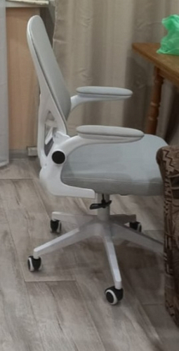 Компьютерное кресло Konfi light gray / blue / white фото покупателя 118