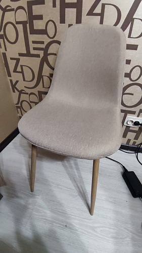 Стул на металлокаркасе Lilu 05 gray / white фото покупателя 82