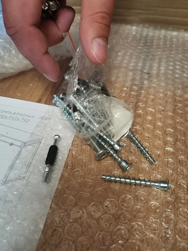 Письменный стол Леон Лофт бетон / черный матовый фото покупателя 100