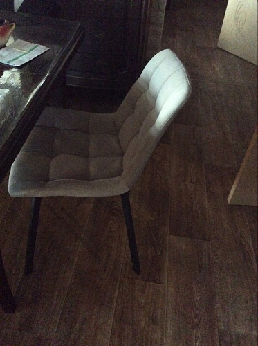 Стул на металлокаркасе Челси бирюзовый / черный фото покупателя 103