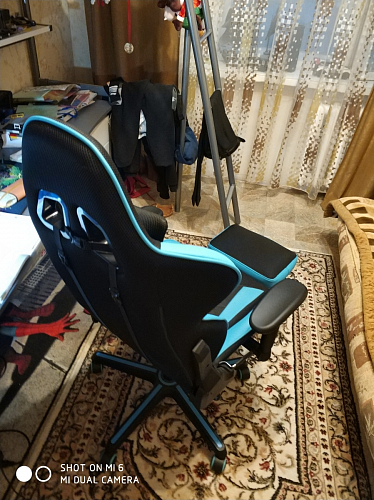 Компьютерное кресло Kano 1 light blue / black фото покупателя 183