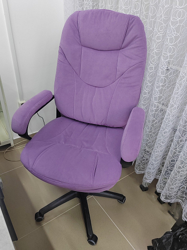 Компьютерное кресло Comfort lux серый фото покупателя 10