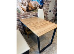 Стол Лота Лофт 140 25 мм юта / белый матовый фото покупателя 913