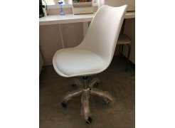 Компьютерное кресло Kolin с подушкой clear / white фото покупателя 347