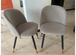 Стул на металлокаркасе Gabi 1 light purple / black фото покупателя 802